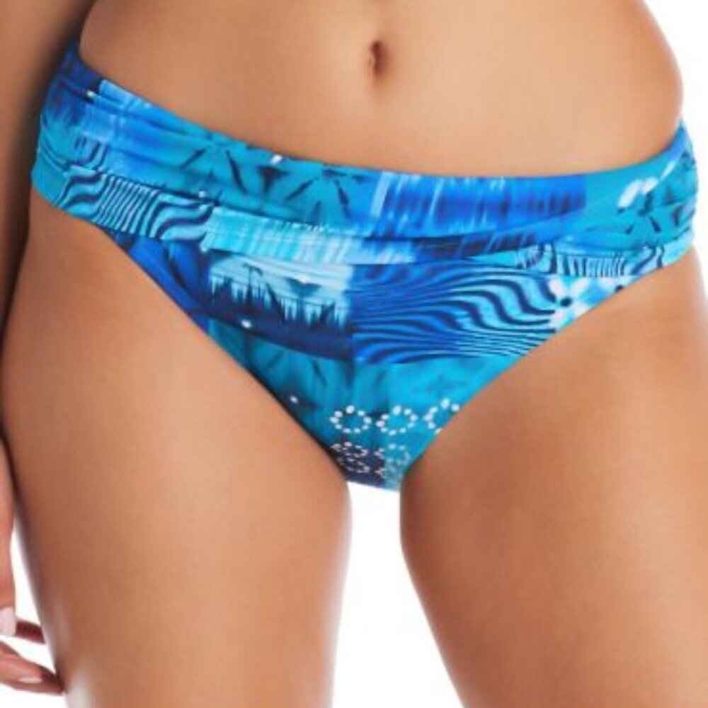 NWT Bleu Rod Beattie Sarong Hipster Bottom in Too Hot To Handle Sz 12